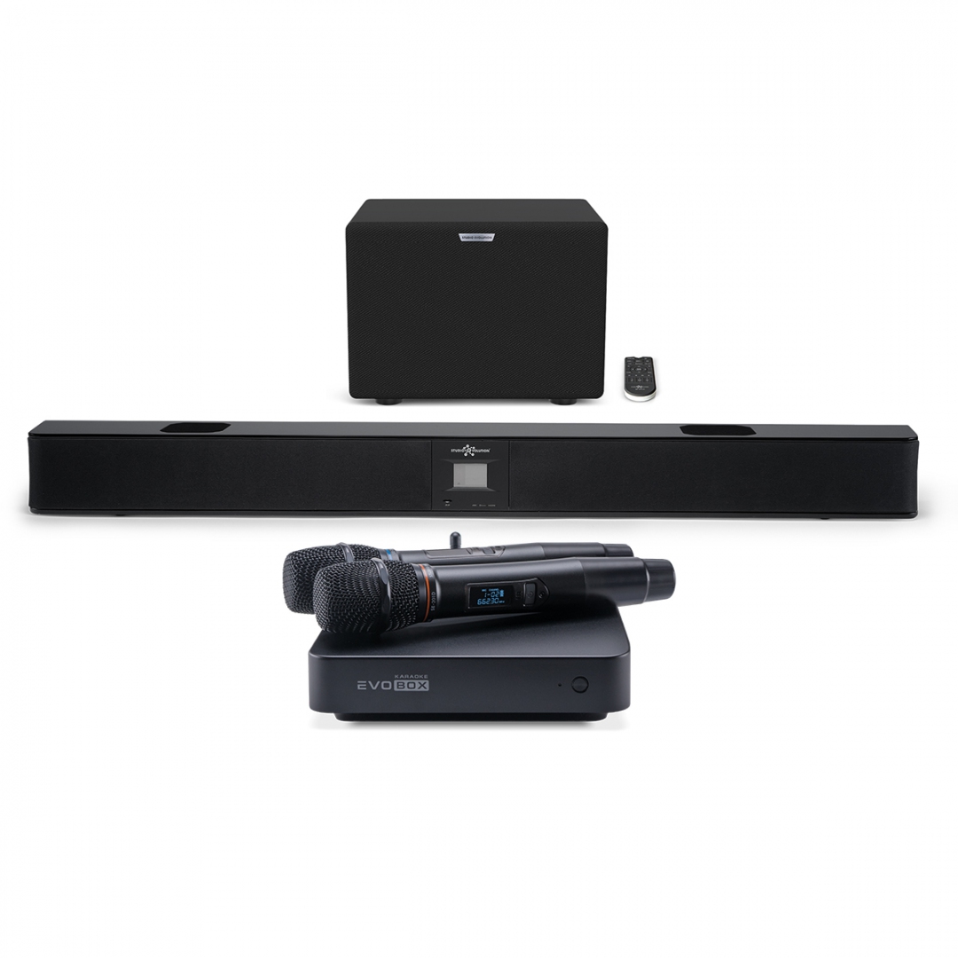 караоке-комплект EVOBOX Plus + EvoSound Bar (саундбар с караоке) в Кировске