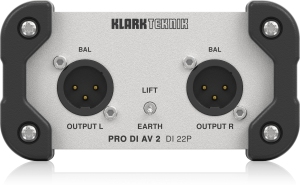 Klark Teknik DI 22P пассивный стерео директ-бокс в Кировске